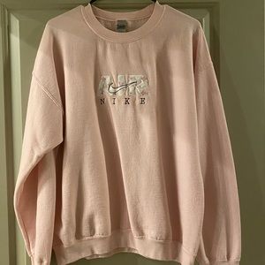 Light Pink Nike INSPIRED Pullover